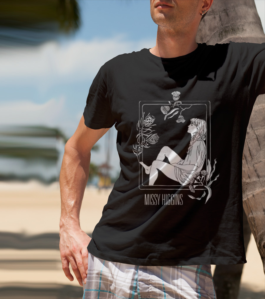 Missy Higgins Encore Melbourne Botanical Frame T-Shirt