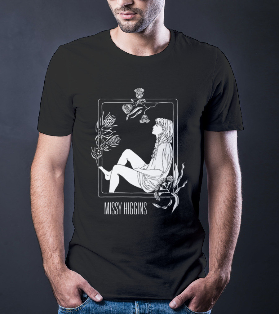 Missy Higgins Encore Melbourne Botanical Frame T-Shirt