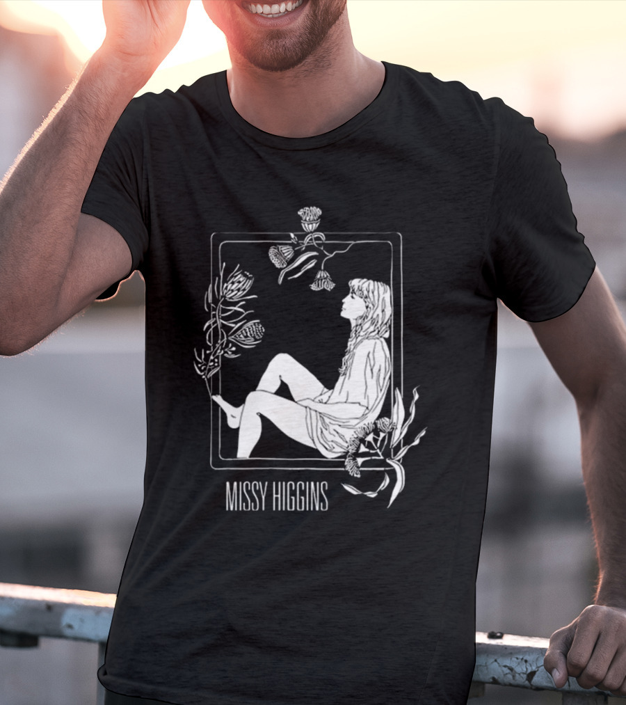 Missy Higgins Encore Melbourne Botanical Frame T-Shirt