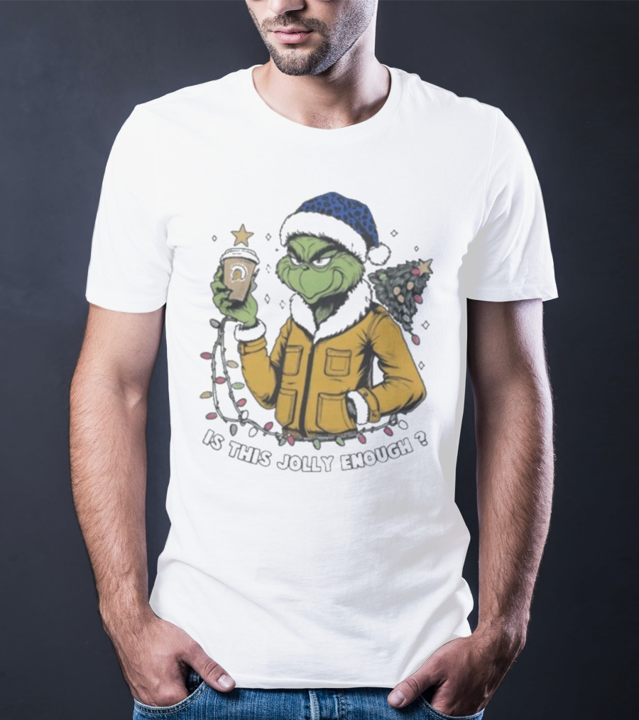 San José State Spartans Grinch Christmas Is This Jolly Enough? T-Shirt