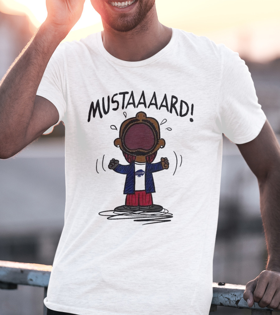 Buffalo Bills Football Mustard T-Shirt