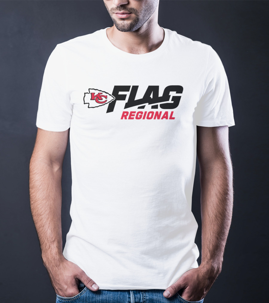 Kansas City Chiefs Flag Regional NFL 2025 Tournaments T-Shirt