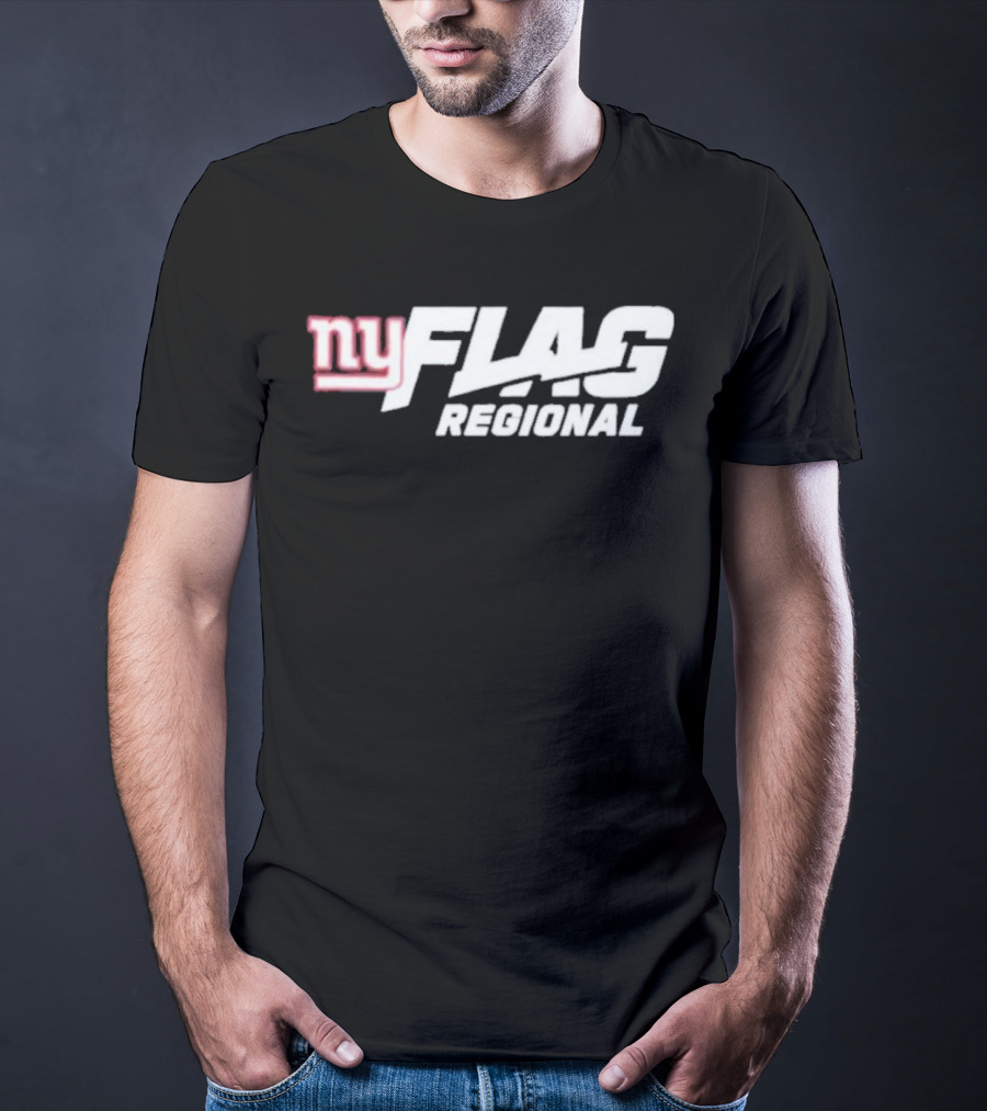 New York Giants My Flag Regional 2025 NFL Tournaments T-Shirt