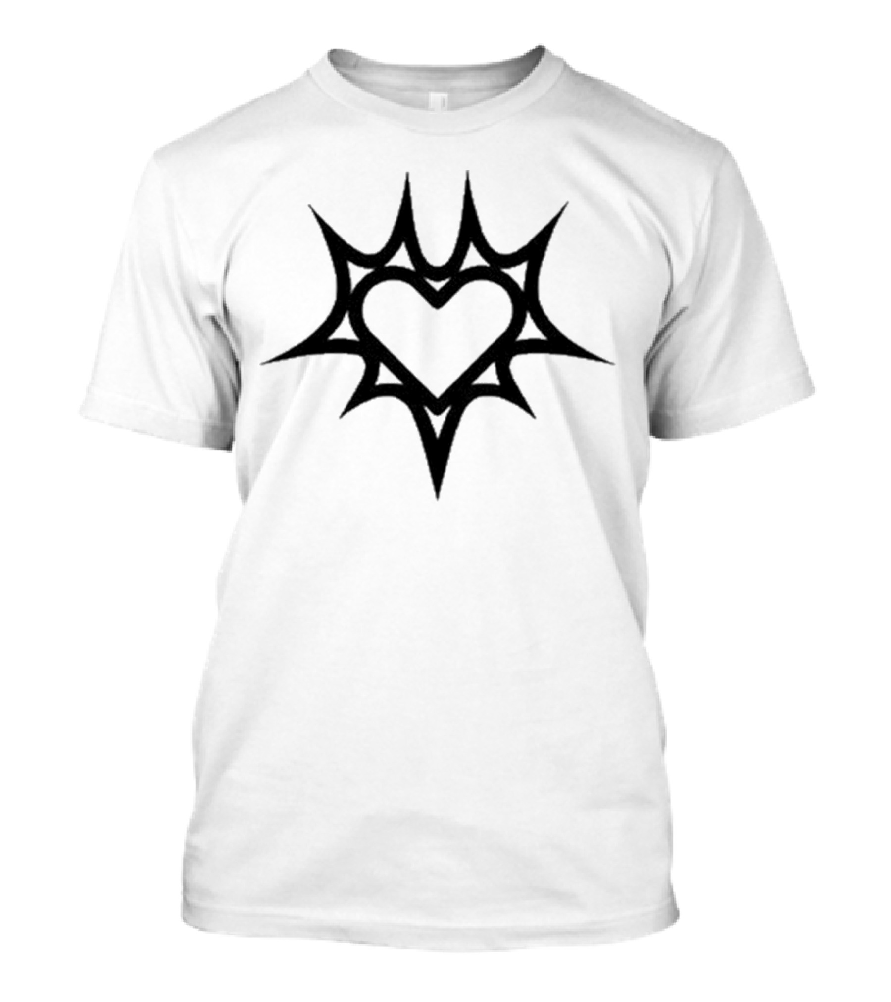 Squid Spawn Heart Tribal T-Shirt