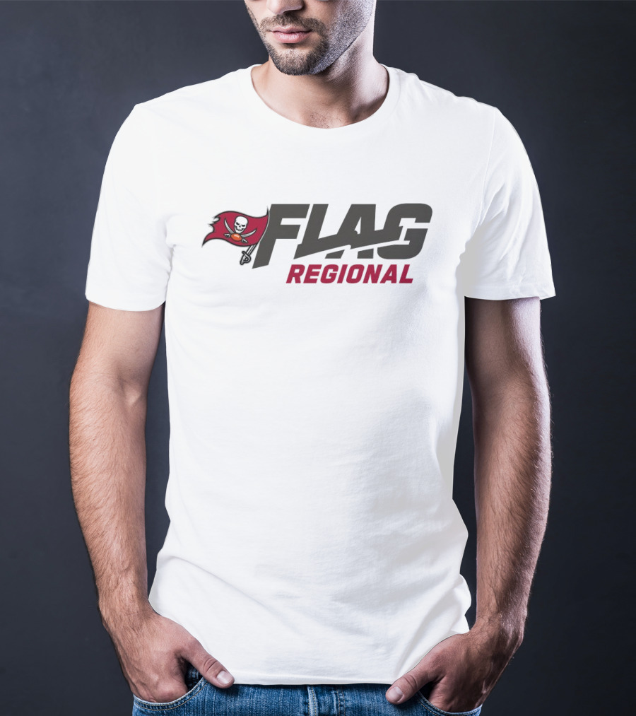 Tampa Bay Buccaneers Flag Regional Tournament NFL 2025 T-Shirt