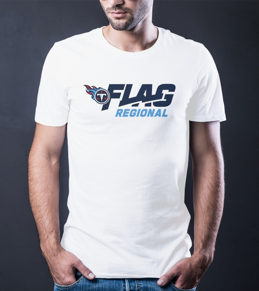 Tennessee Titans 2025 NFL Flag Regional T-Shirt