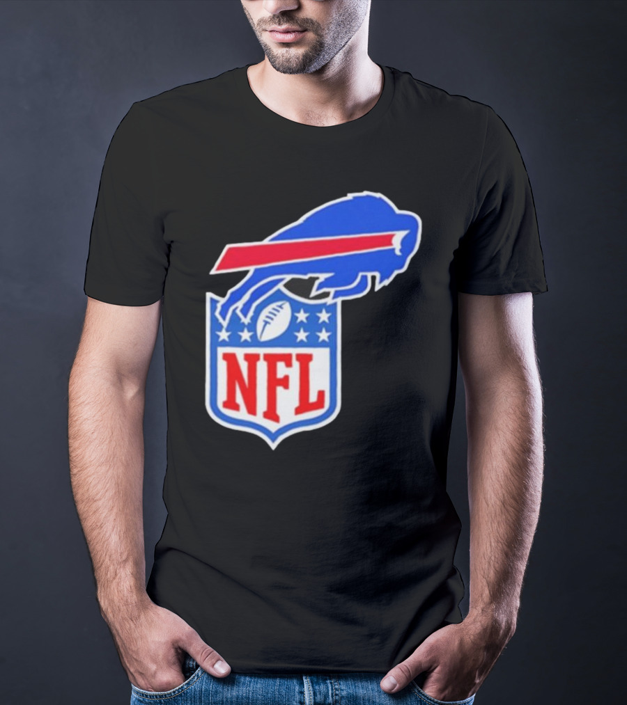 Buffalo Bills NFL Football Fusion Mark T-Shirt
