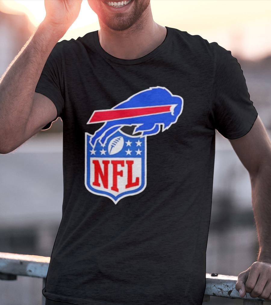 Buffalo Bills NFL Football Fusion Mark T-Shirt