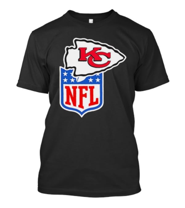 Kansas City Chiefs NFL Shield Emblem Collaboration T-Shirt
