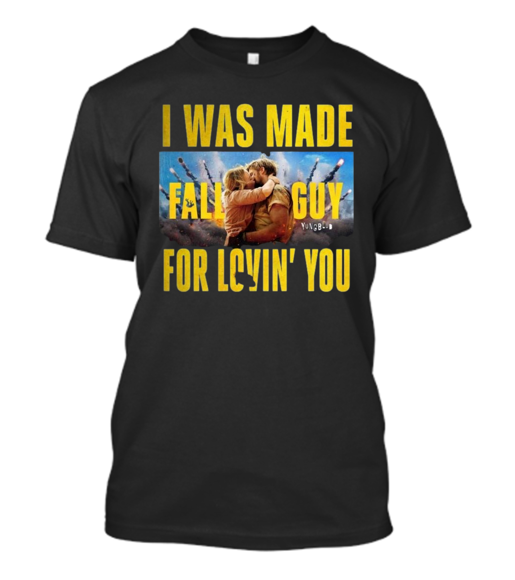 I Was Made Fall Guy For Lovin' You Yungblud Kiss T-Shirt