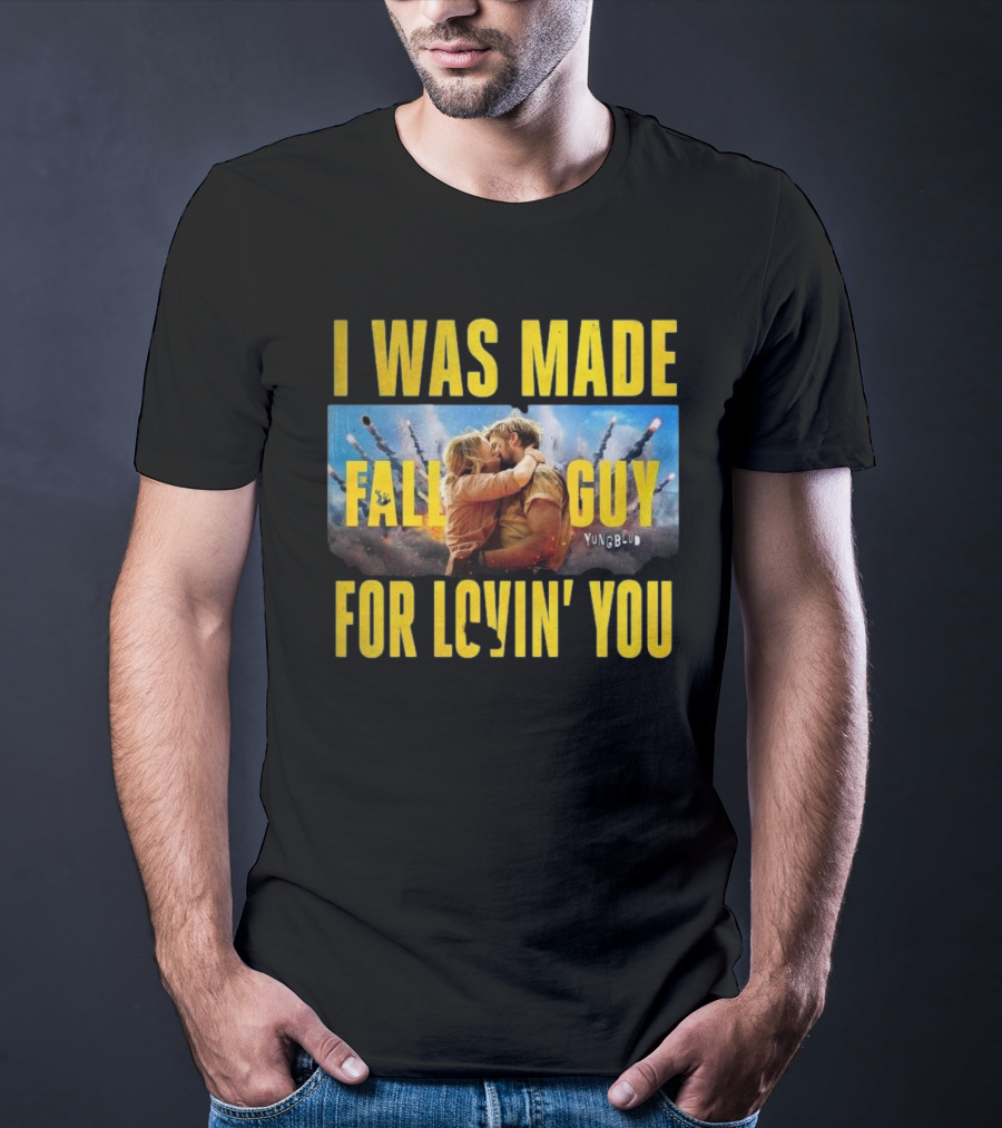 I Was Made Fall Guy For Lovin' You Yungblud Kiss T-Shirt