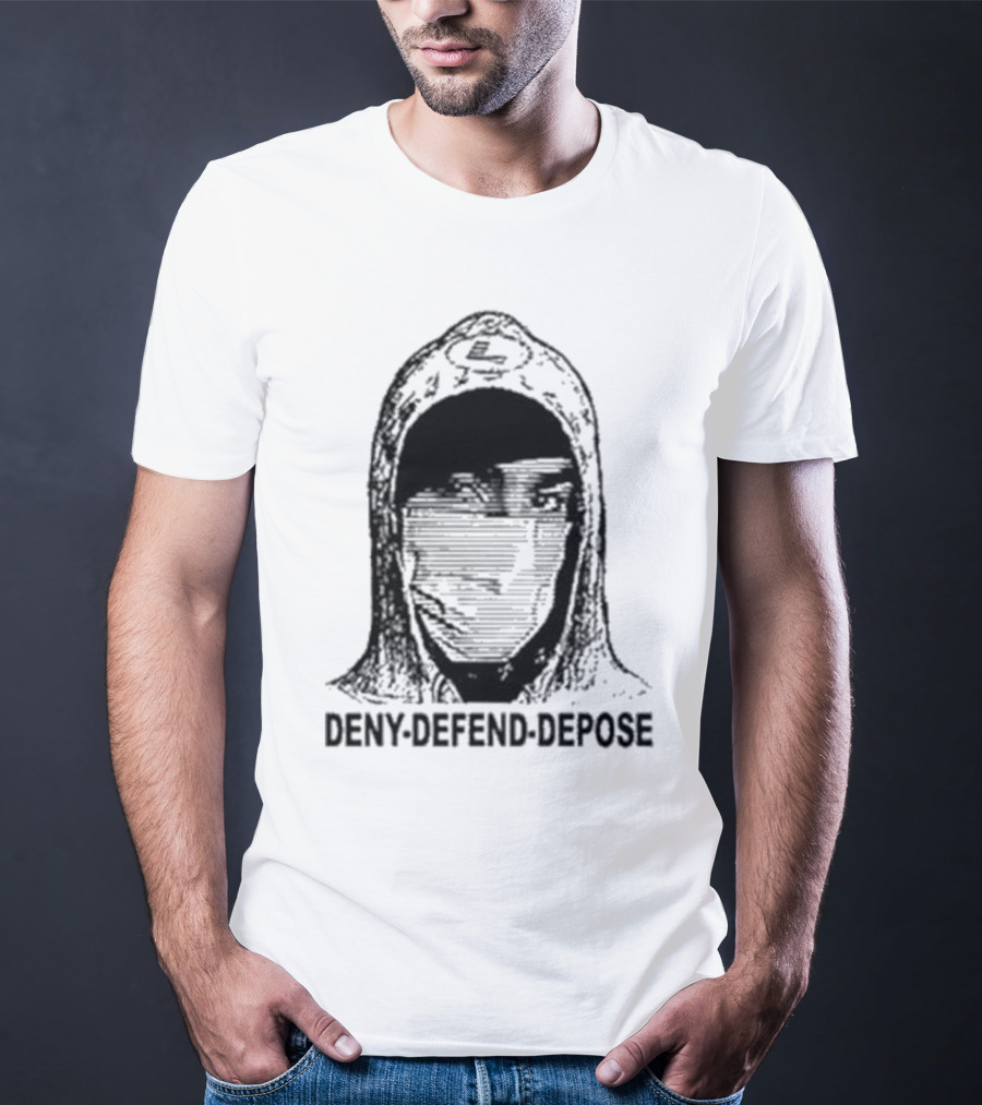 Deny Defend Depose The UnaShooter Luigi Mangione T-Shirt