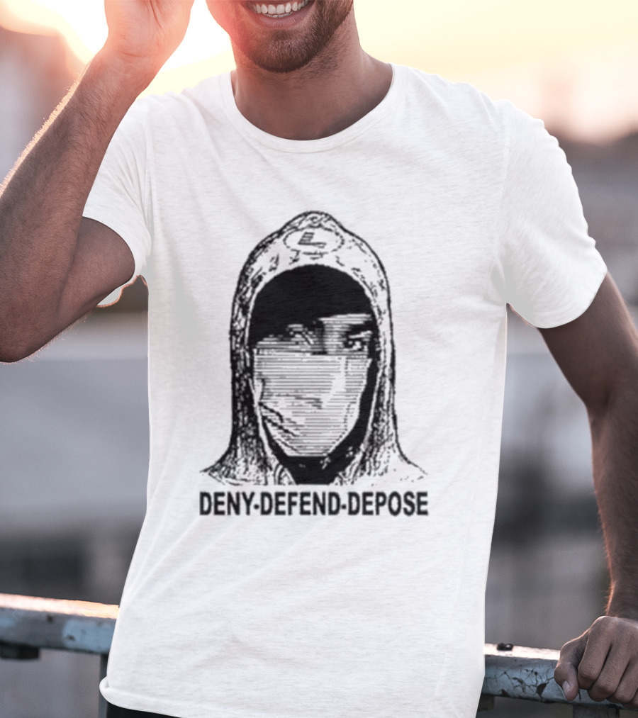 Deny Defend Depose The UnaShooter Luigi Mangione T-Shirt