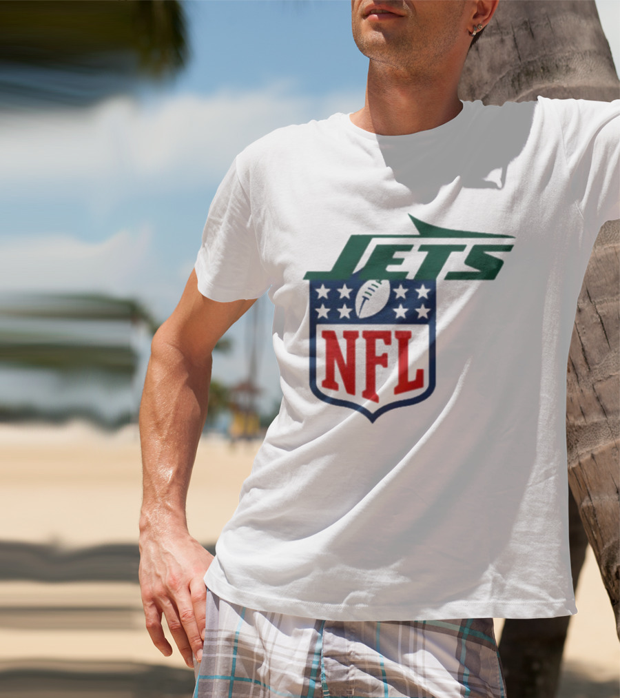 New York Jets NFL Football Emblem T-Shirt