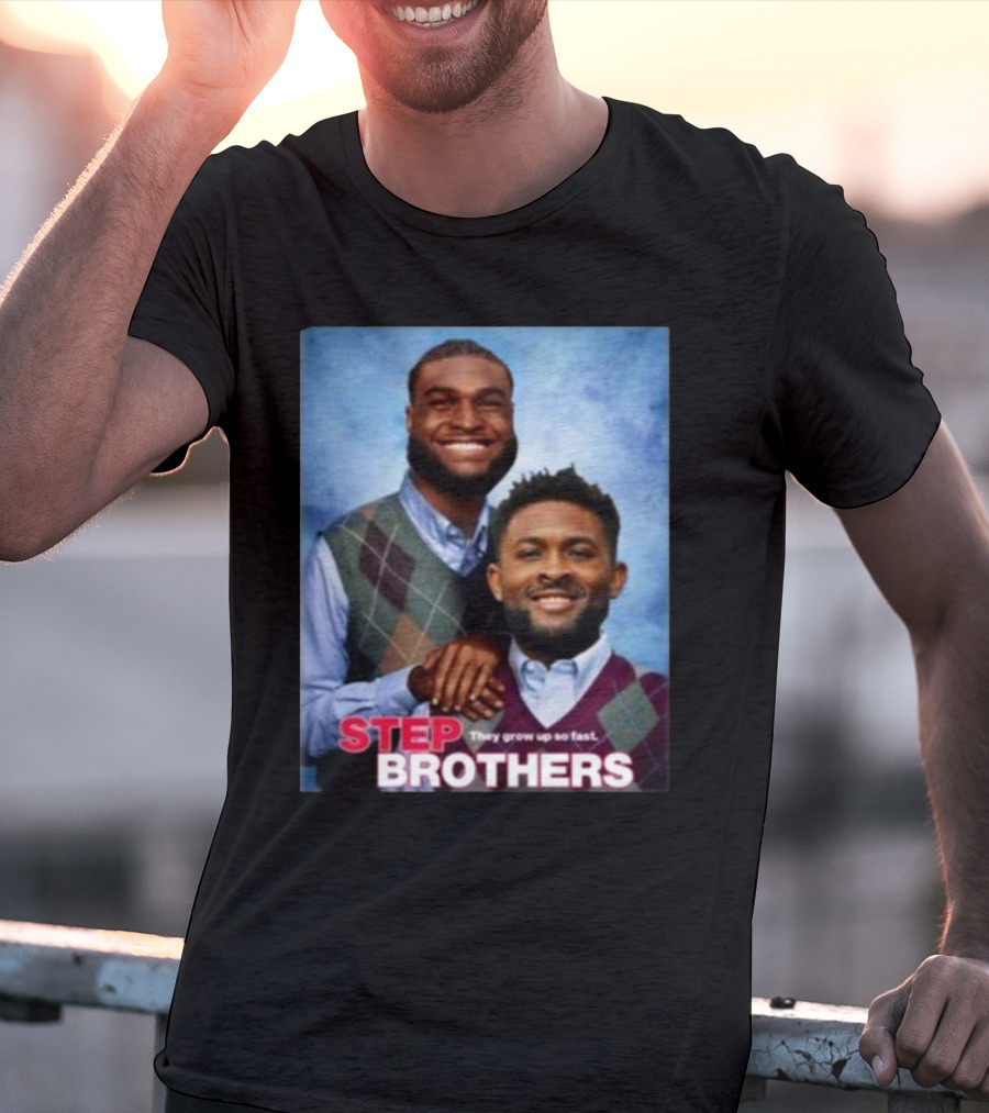 Danielle Hunter And Will Anderson Jr. Step Brothers They Grow Up So Fast T-Shirt