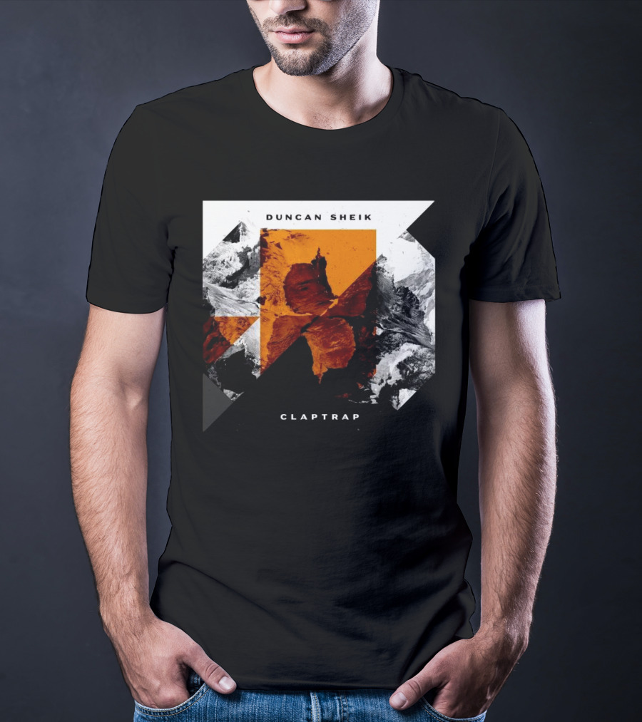 Duncan Sheik Claptrap Abstract Geometric Album Cover T-Shirt