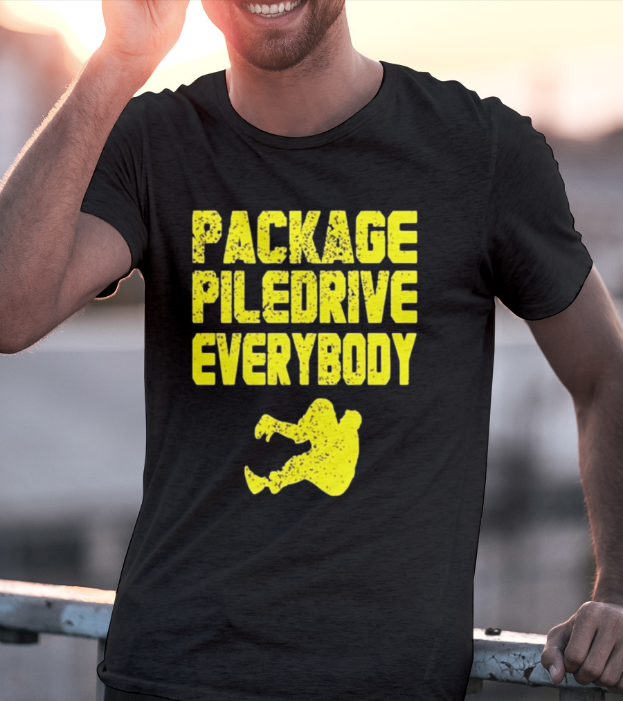 Package Piledrive Everybody Wrestling Move T-Shirt