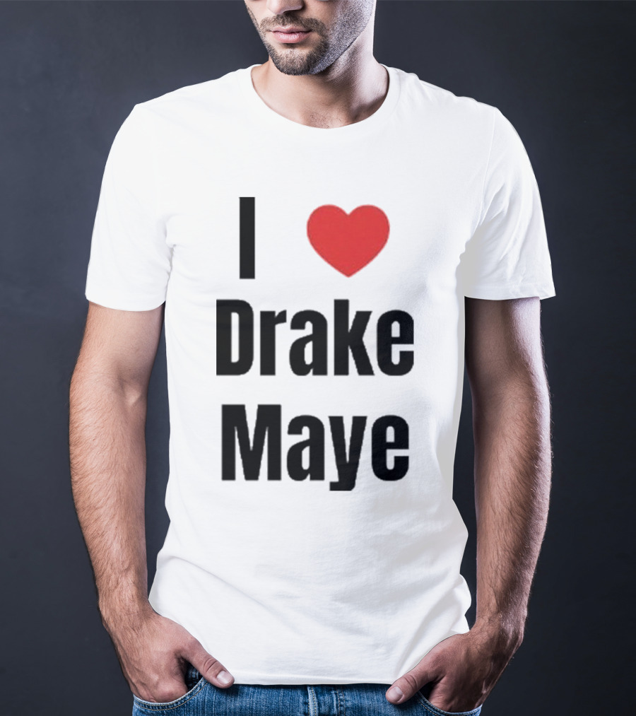 I Heart Drake Maye Fan Love T-Shirt