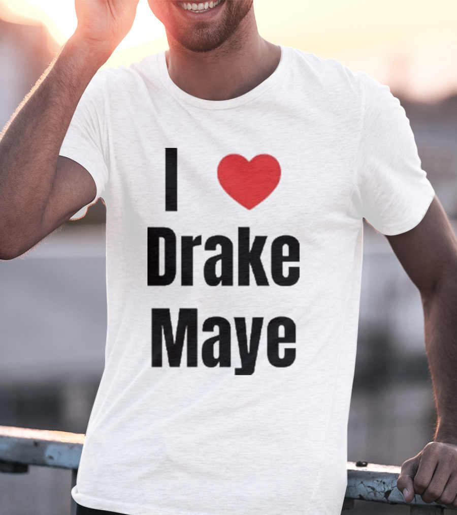 I Heart Drake Maye Fan Love T-Shirt