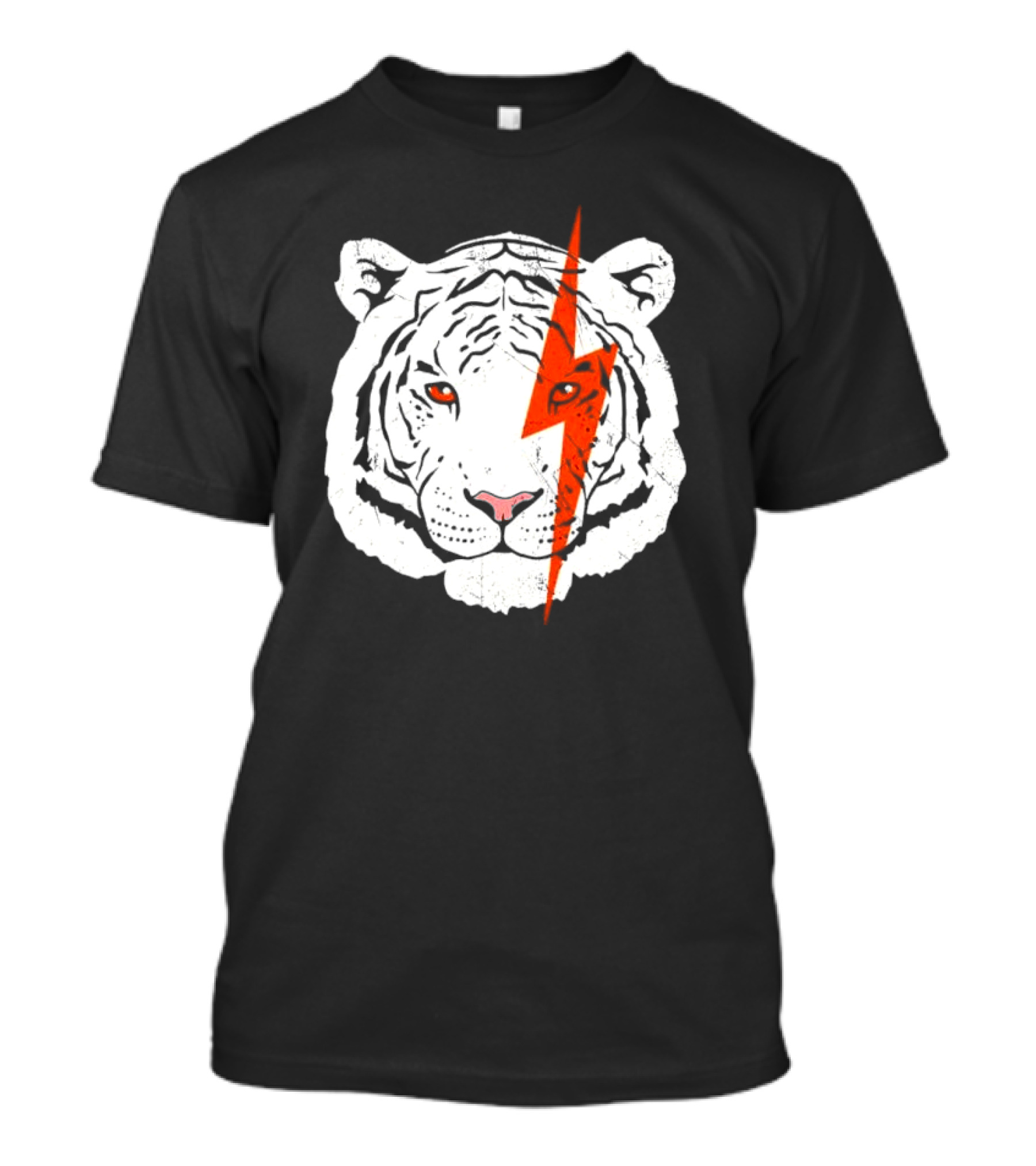 Cincinnati Bengals Lightning Tiger Logo T-Shirt