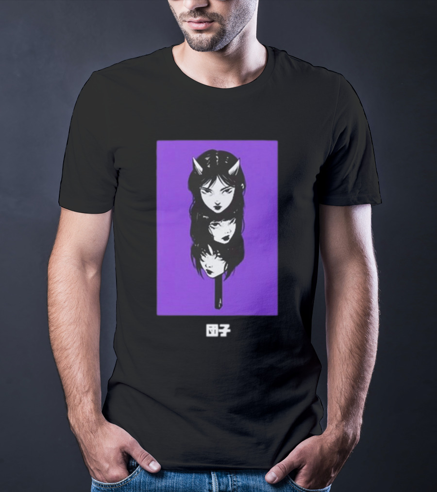 Oni Dango Nogiart Triple Face T-Shirt