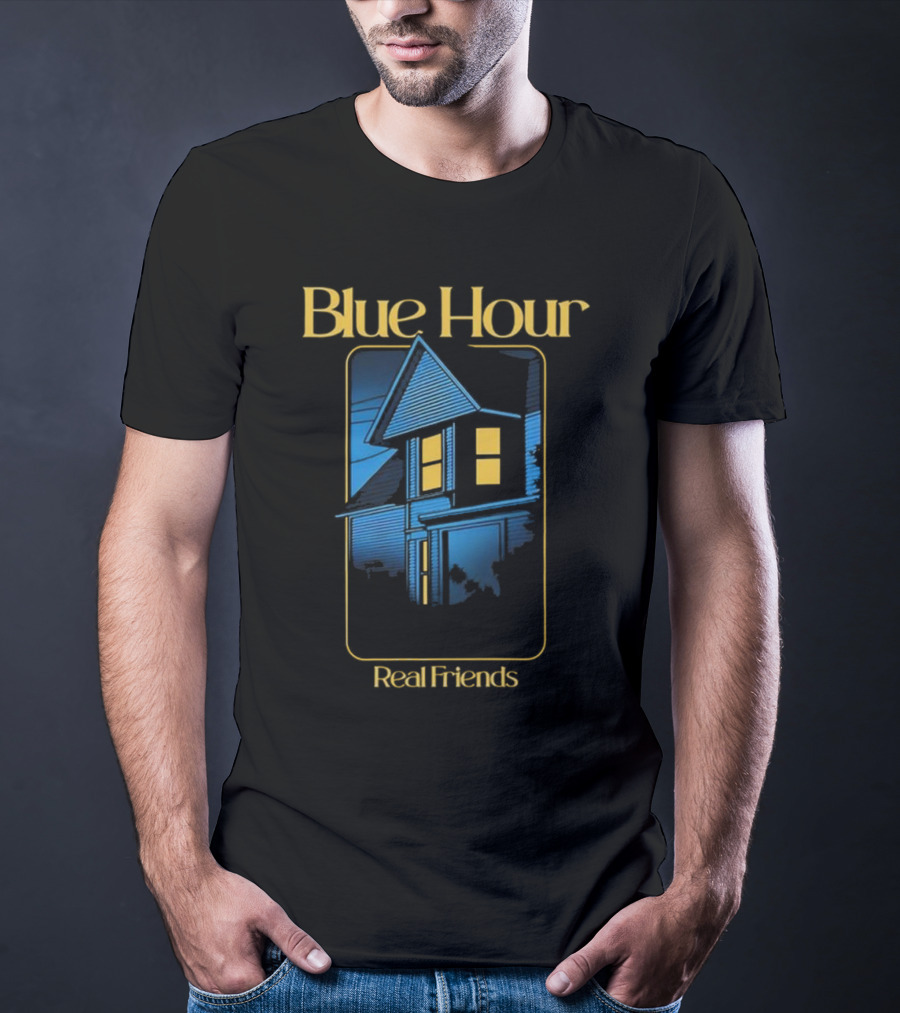 Real Friends Blue Hour House Tour T-Shirt