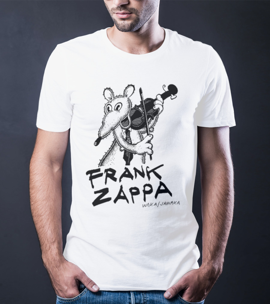 Frank Zappa Waka Jawaka Rat Violin T-Shirt