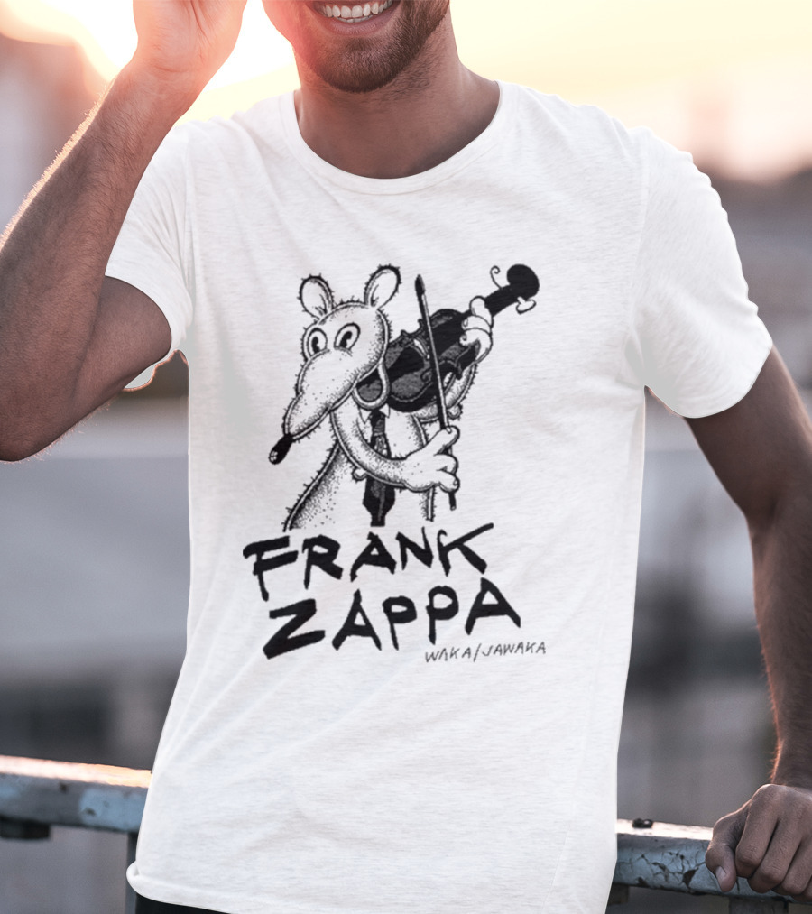 Frank Zappa Waka Jawaka Rat Violin T-Shirt
