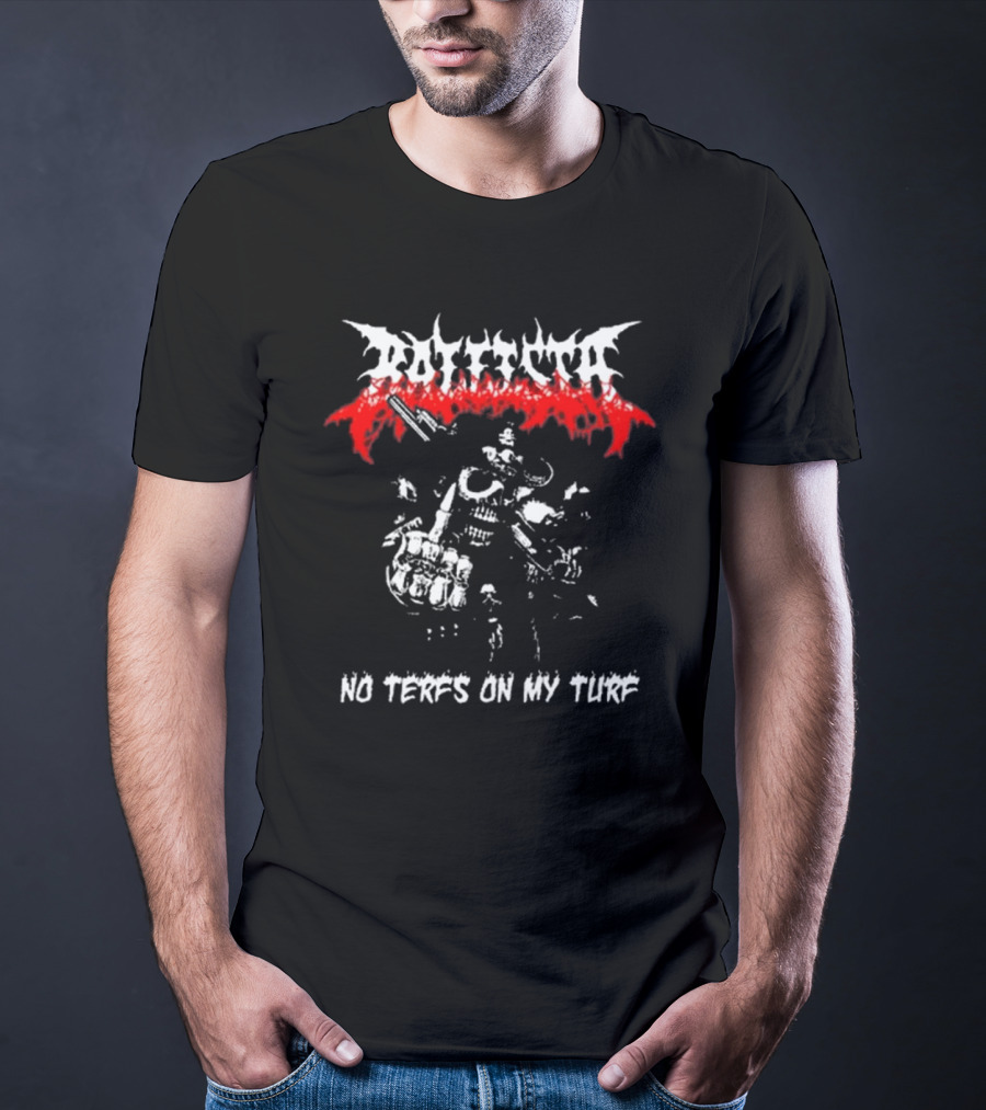 Ballista No Terfs On My Turf Skeleton Knight Metal Aesthetic T-Shirt