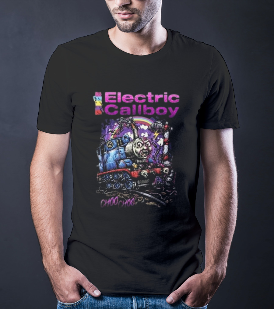 Electric Callboy Choo Choo Train Monster Electric Thunderbolt T-Shirt