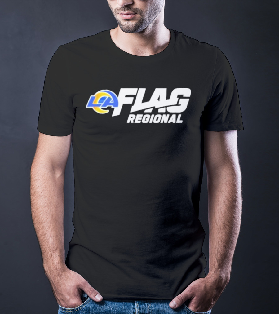 Los Angeles Rams LA Flag Regional NFL Tournaments 2025 T-Shirt