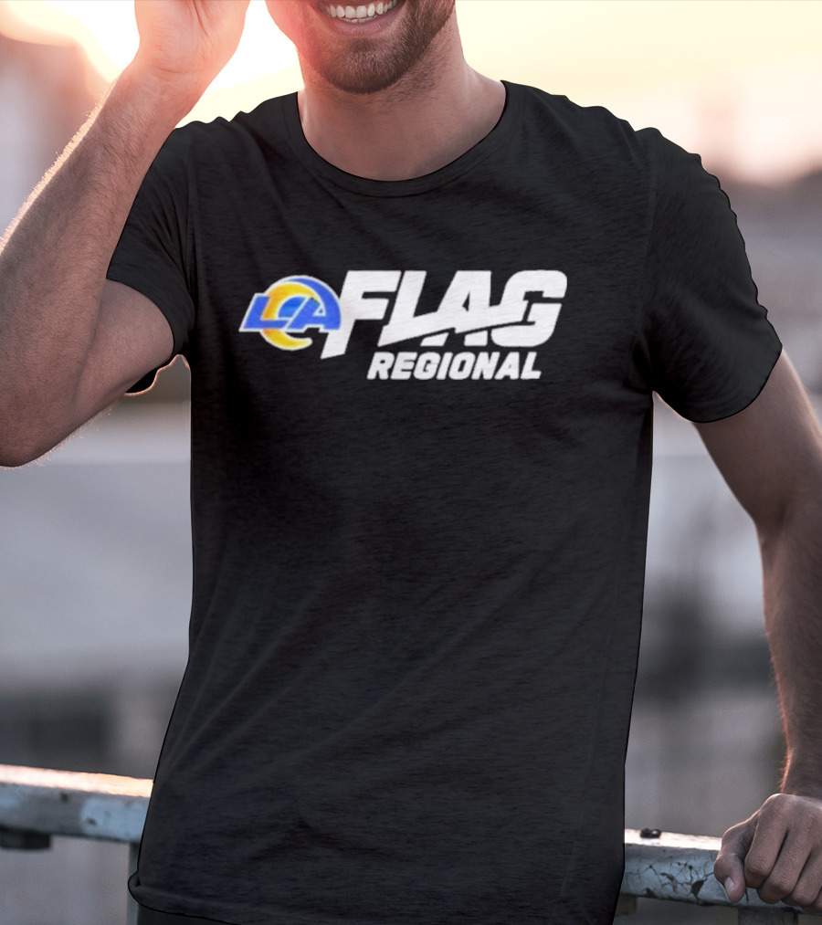 Los Angeles Rams LA Flag Regional NFL Tournaments 2025 T-Shirt