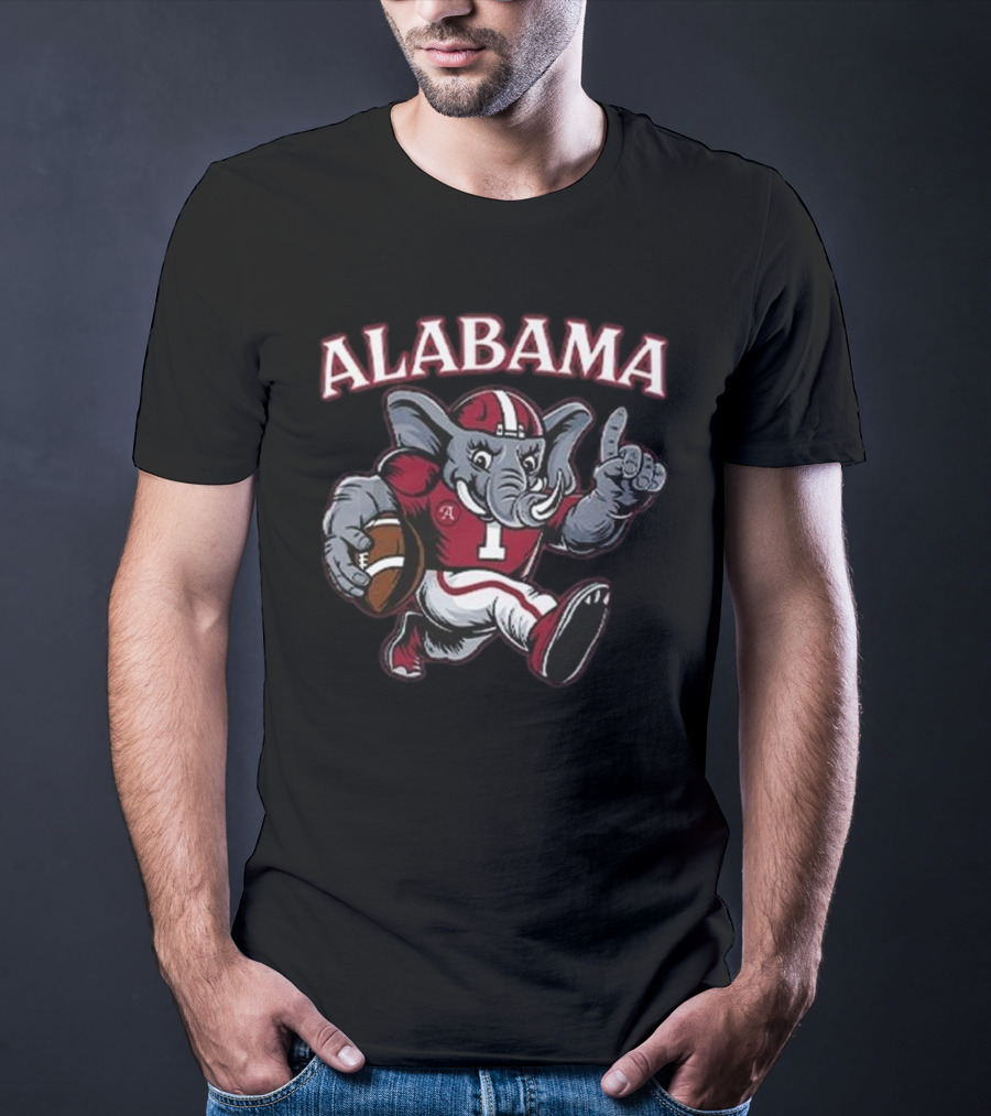Alabama Crimson Tide Big Al Football Mascot T-Shirt