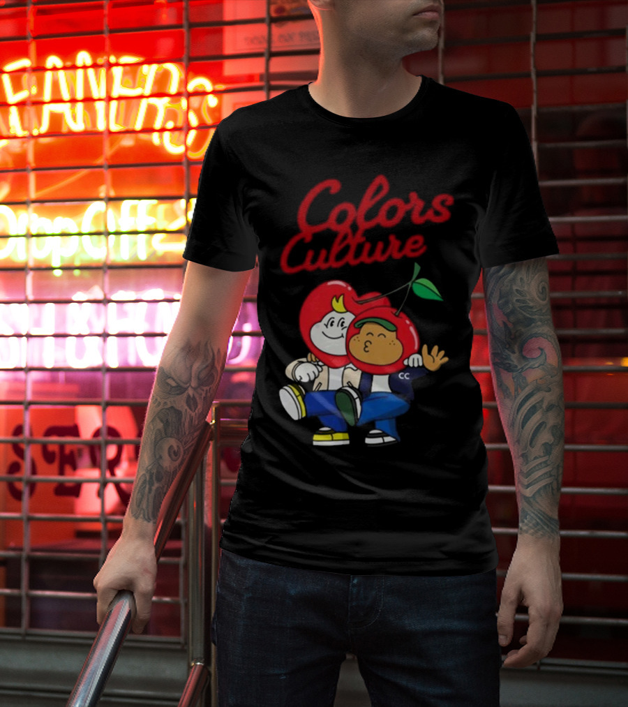 Colors Culture Chubby Woody Cherry Heads T-Shirt