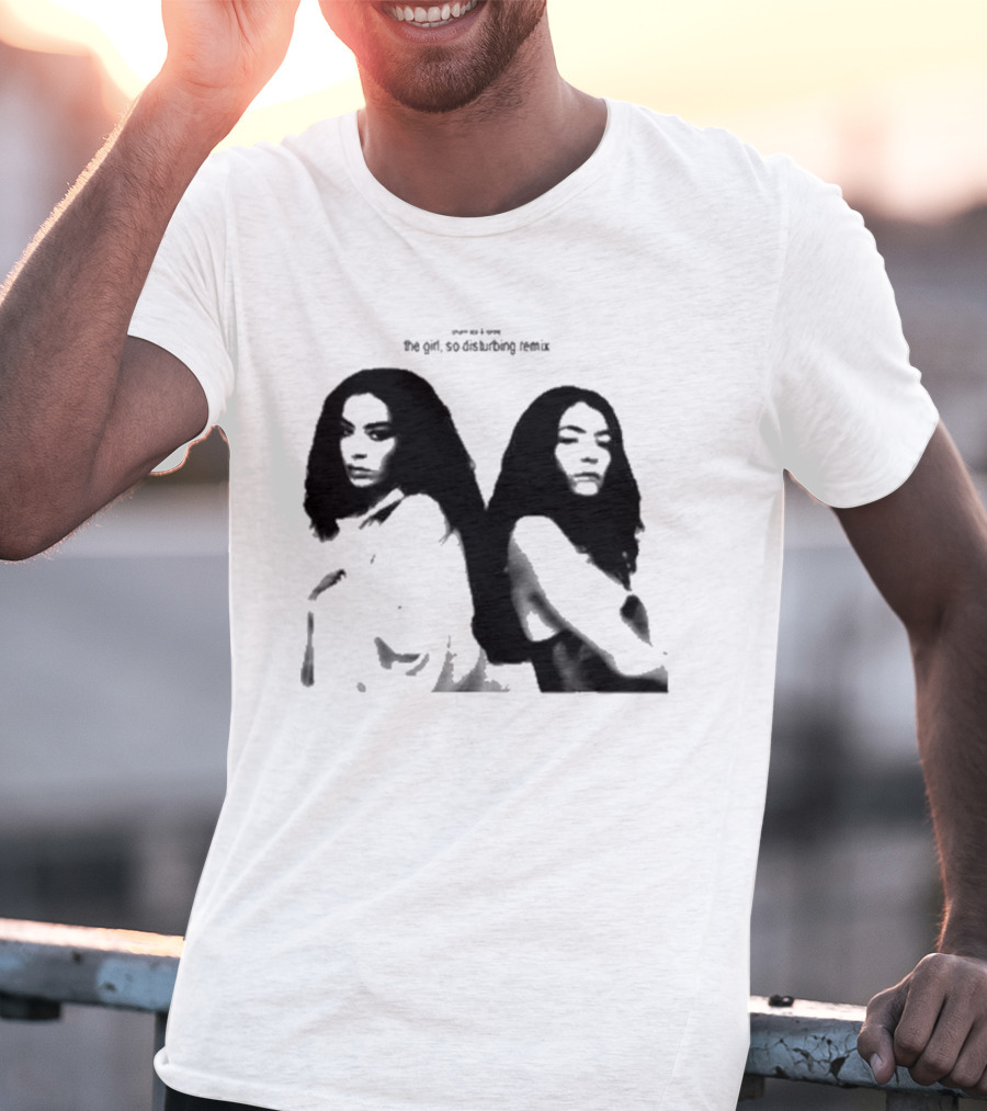 Charli And Lorde - The Girl, So Disturbing Remix T-Shirt