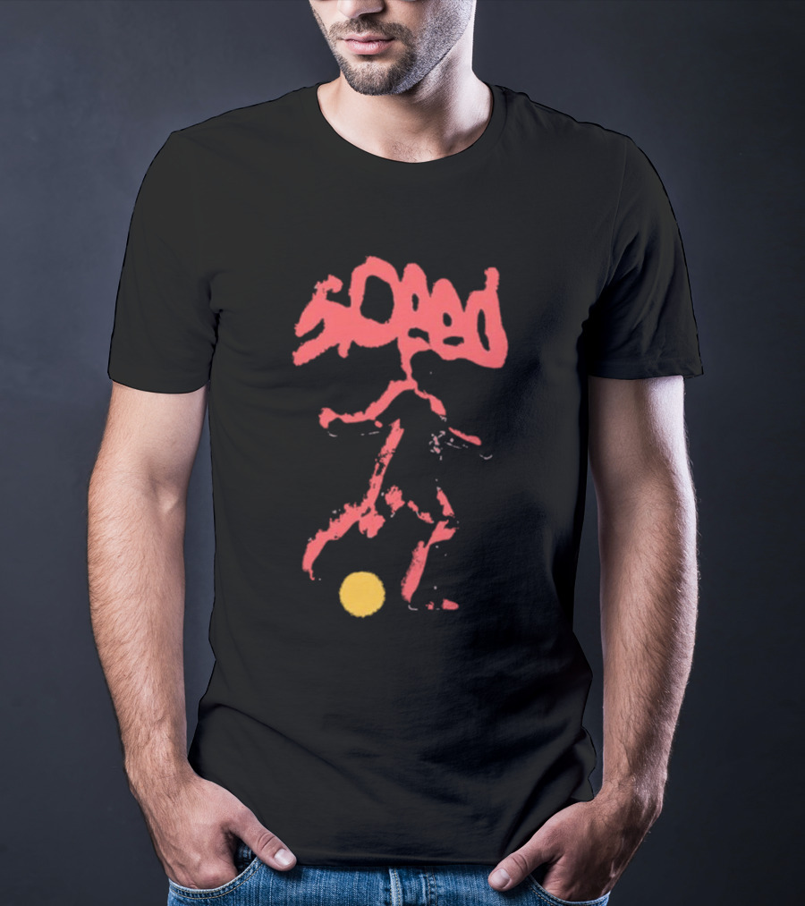 IShowSpeed Soccer Silhouette With Ball Warp T-Shirt