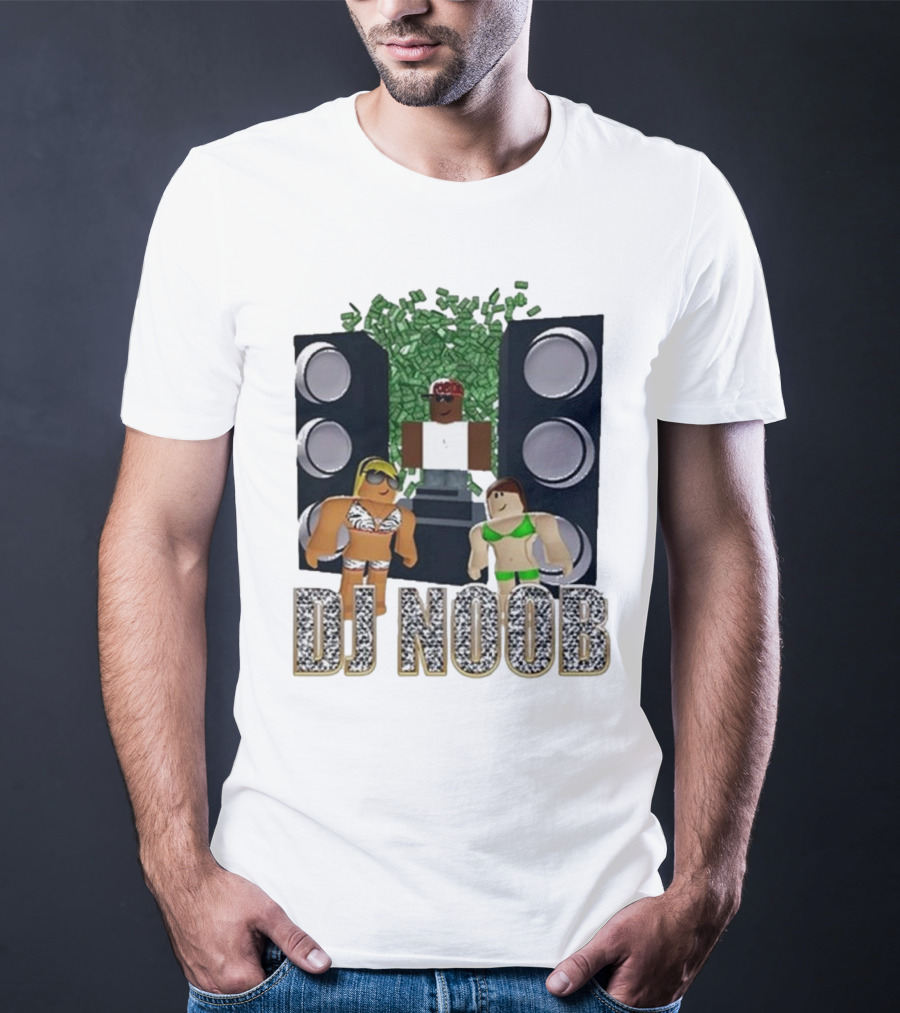 DJ Noob Roblox Dance Party Experience T-Shirt