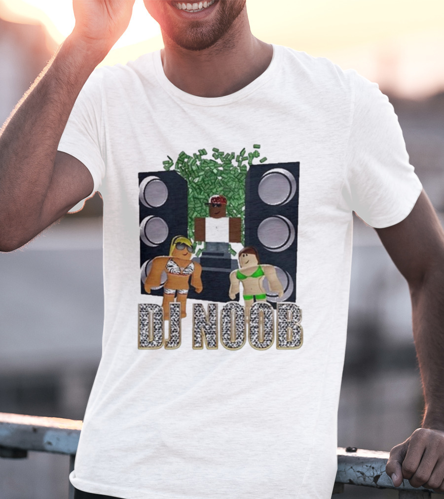 DJ Noob Roblox Dance Party Experience T-Shirt