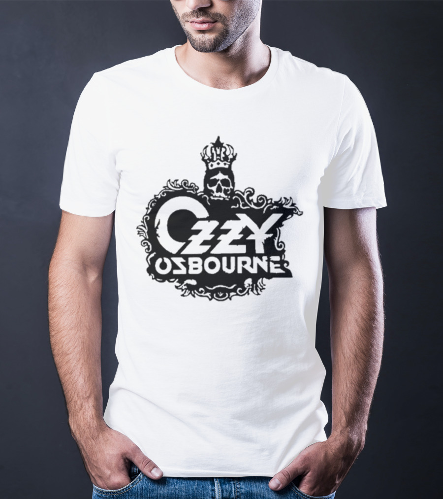 Ozzy Osbourne Skull Crown Gilded T-Shirt