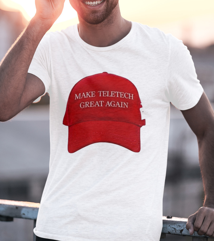 Make Teletech Great Again Teletech-Manchester 2025 Red Cap T-Shirt