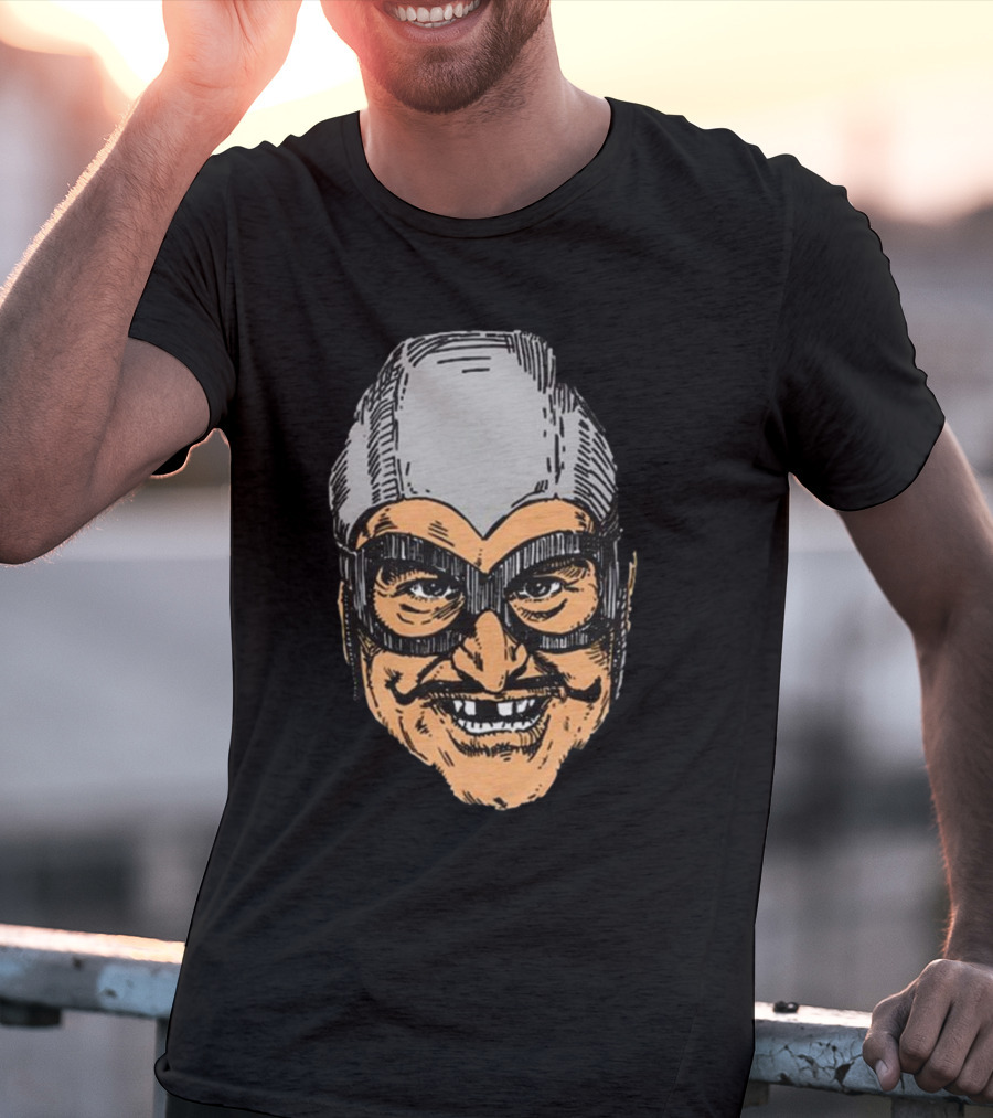 Aquabats Bat Commander Masked Hero Face T-Shirt