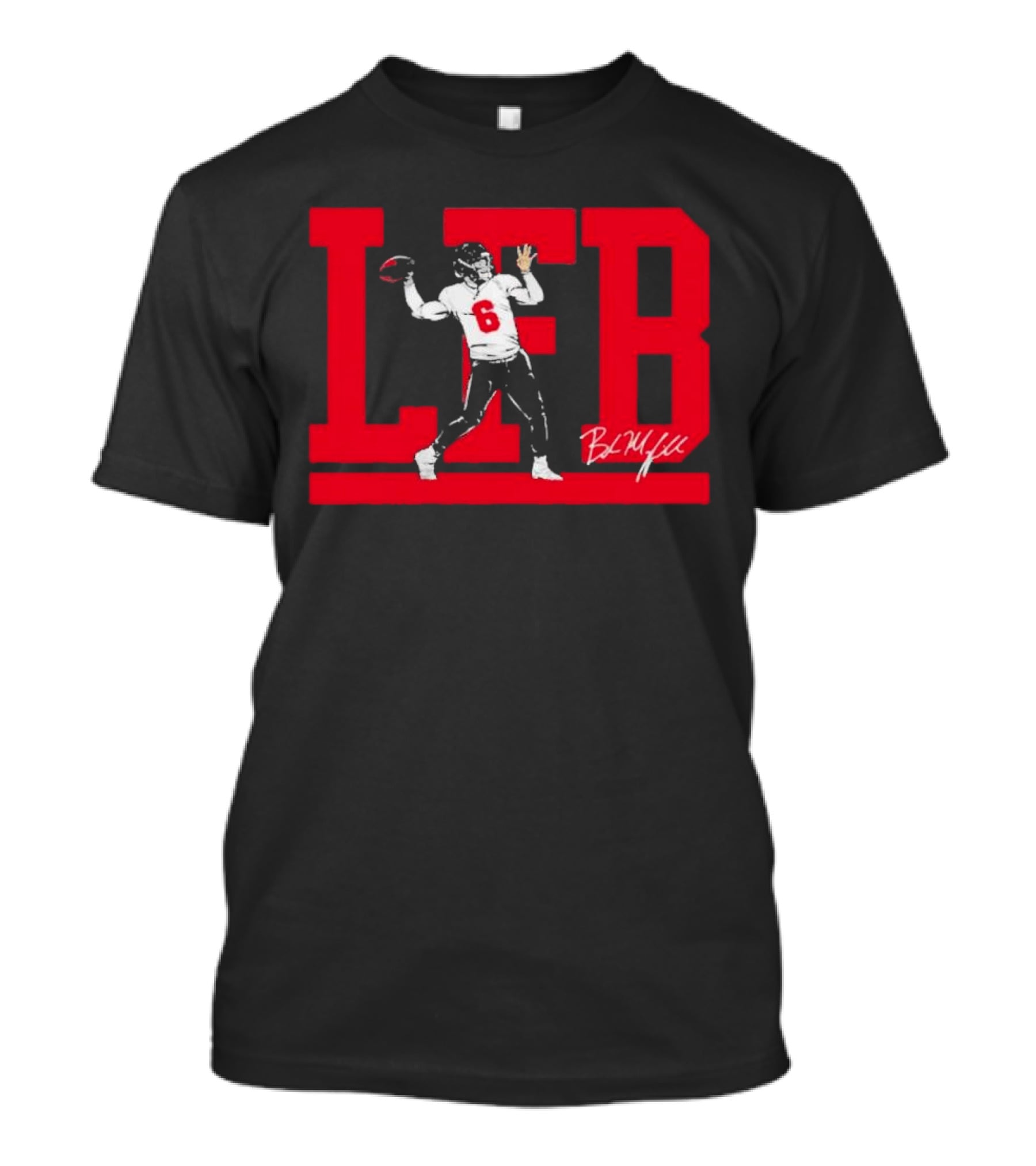 LFB Baker Mayfield 6 Buccaneers Signature T-Shirt