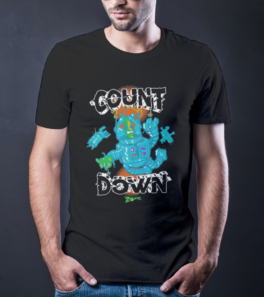 COUNTDOWN Insomniac Robot T-Shirt