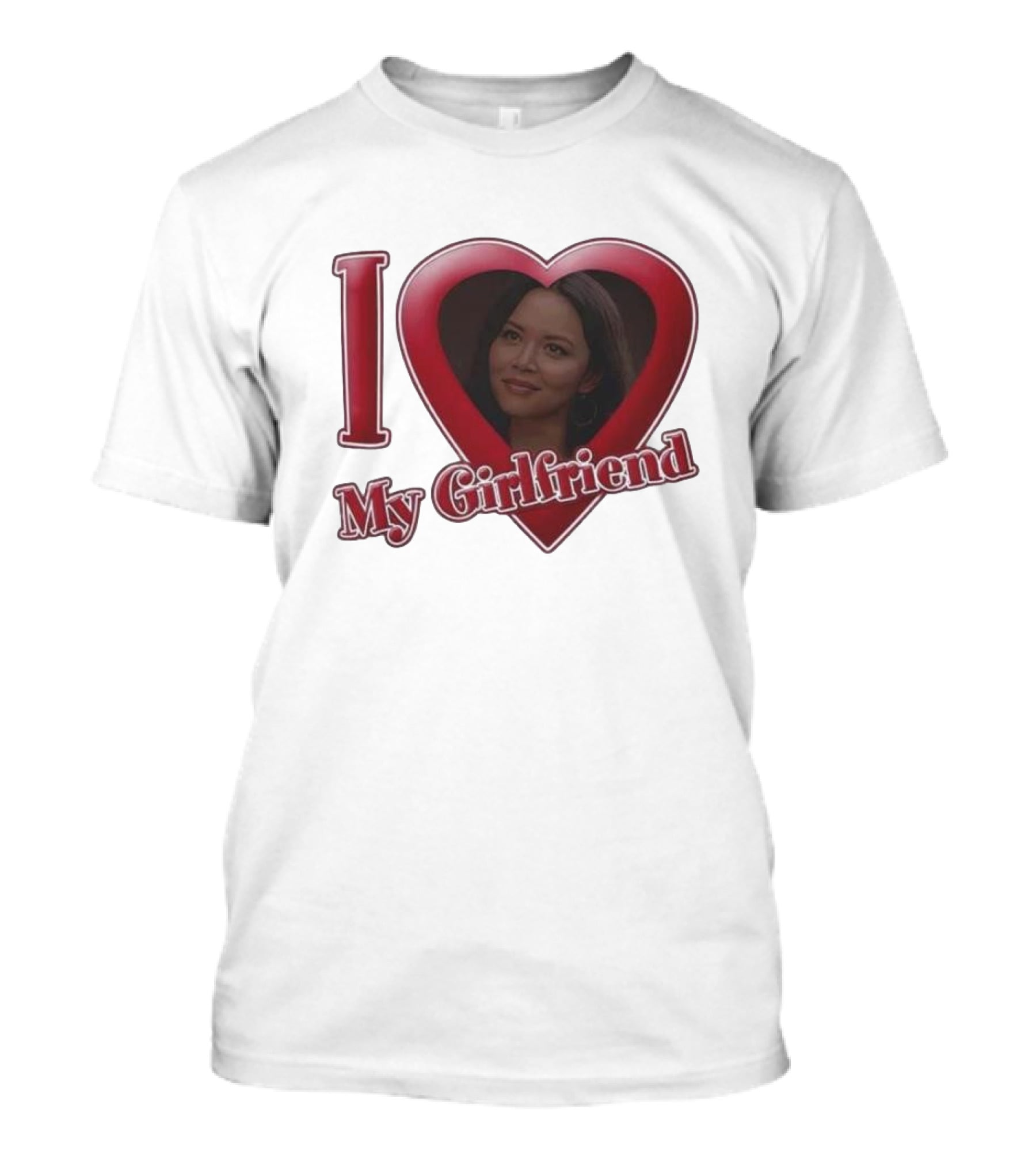 I Love My Girlfriend Lucy Chen Melissa O’Neil The Rookie T-Shirt