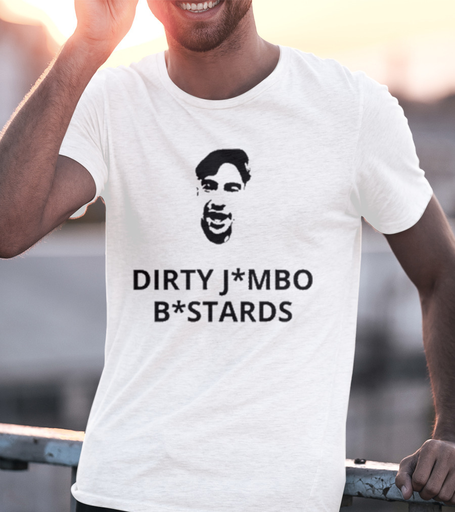Artabilia Dirty J*mb* B*stards Face T-Shirt