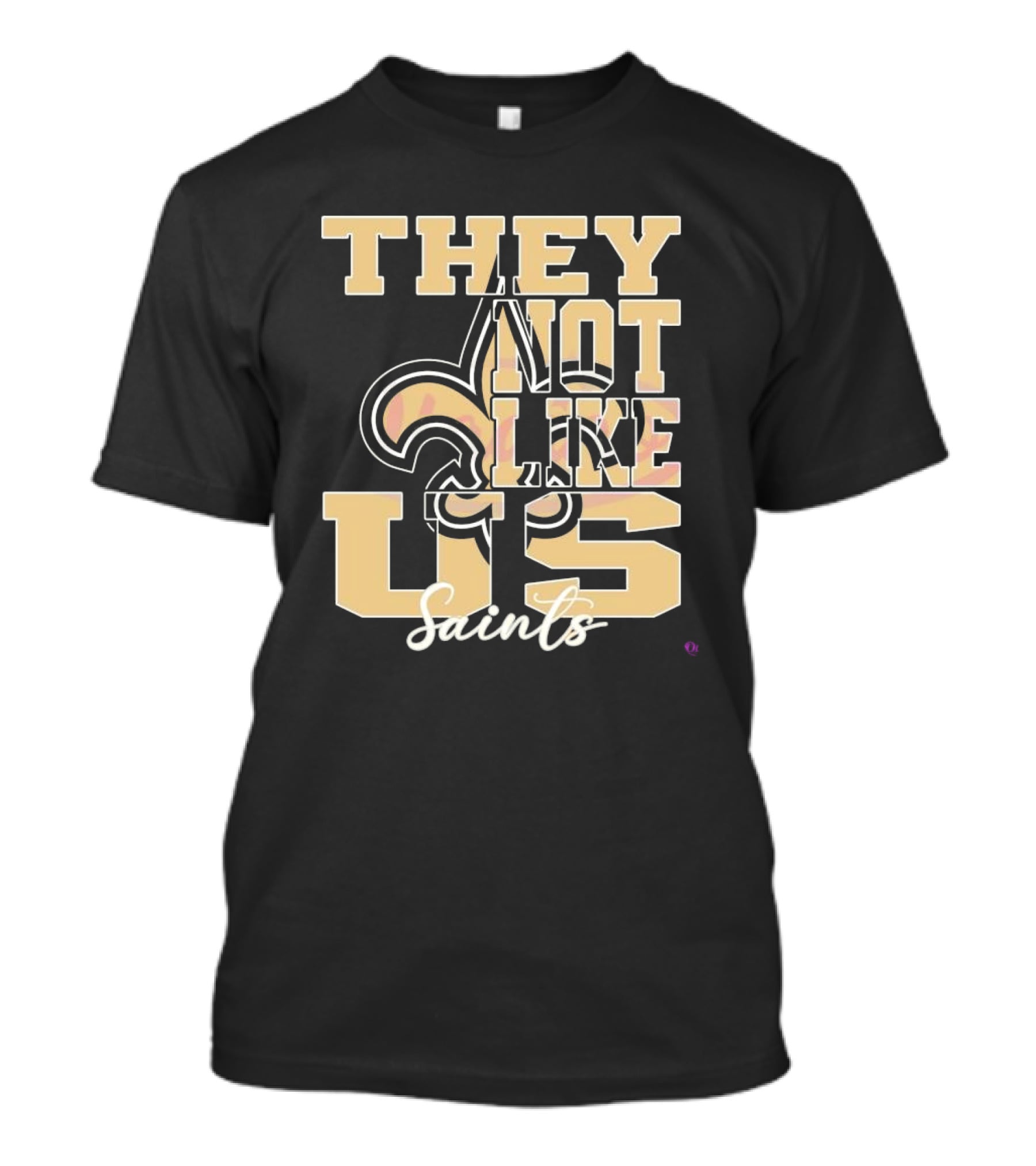 They Not Like Us Saints Fleur-de-Lis NFL Football 2025 T-Shirt