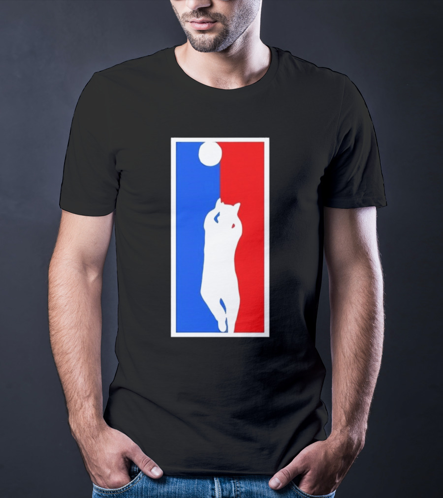 Brad Williams Cat Logo Basketball T-Shirt