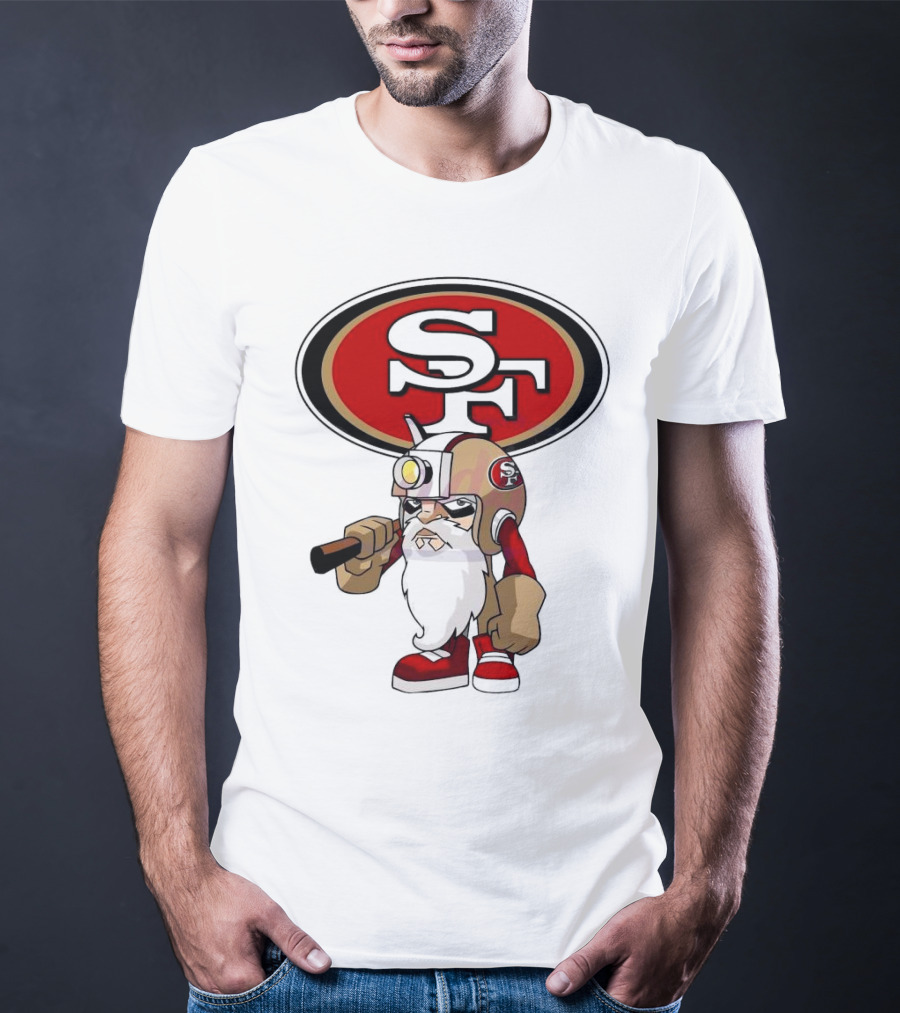 Rush Zone San Francisco 49ers NFL Cartoon Character 2025 SF T-Shirt