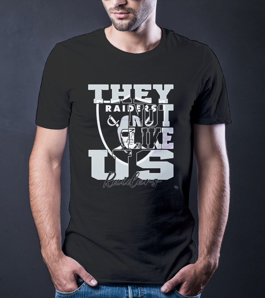 They Not Like Us Raiders NFL Football 2025 T-Shirt