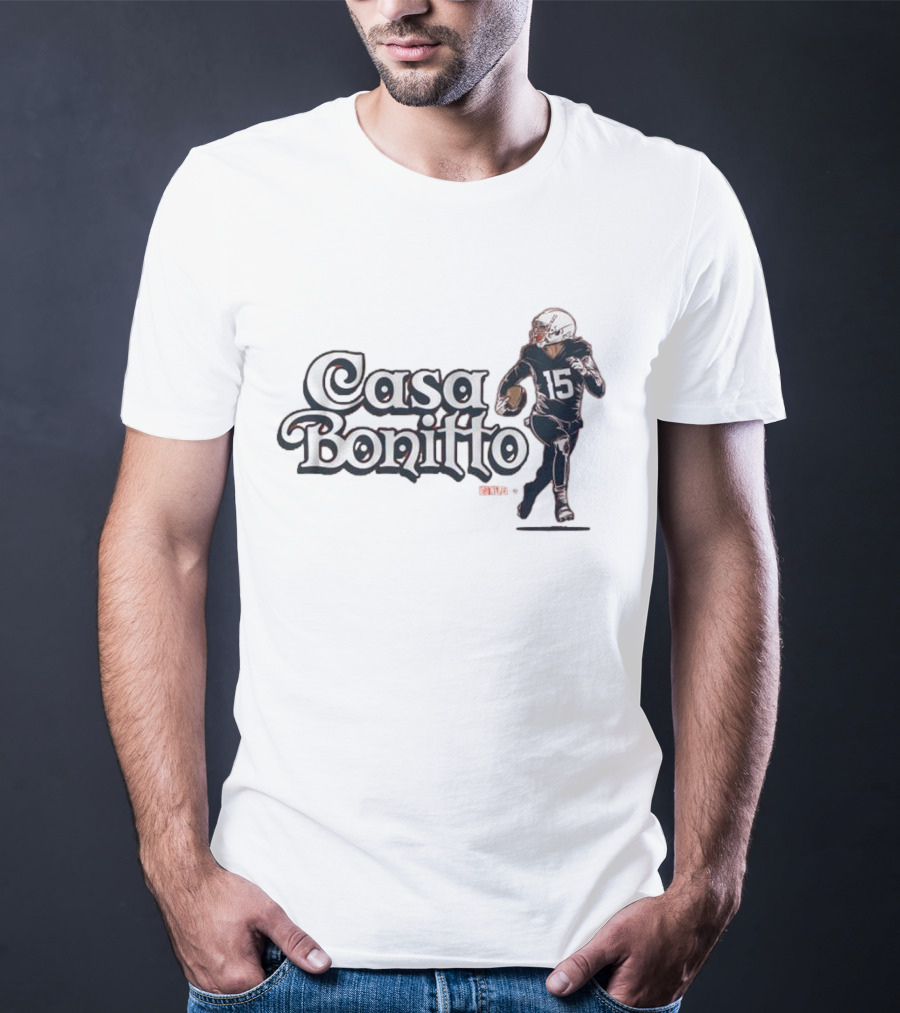 Casa Bonitto 15 Football Player T-Shirt